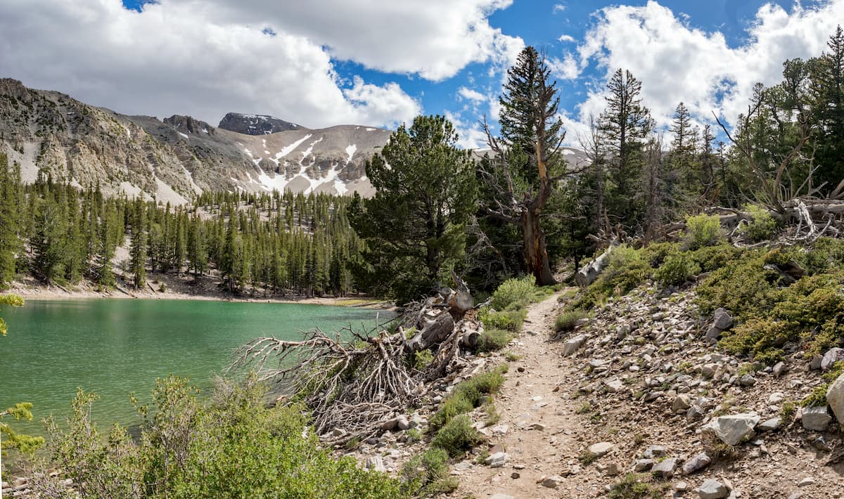 Baker Lake and Johnson Lake Loop. Great Basin National Park