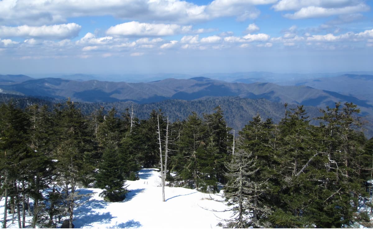 Appalachian Trail. Great Smoky Mountains
