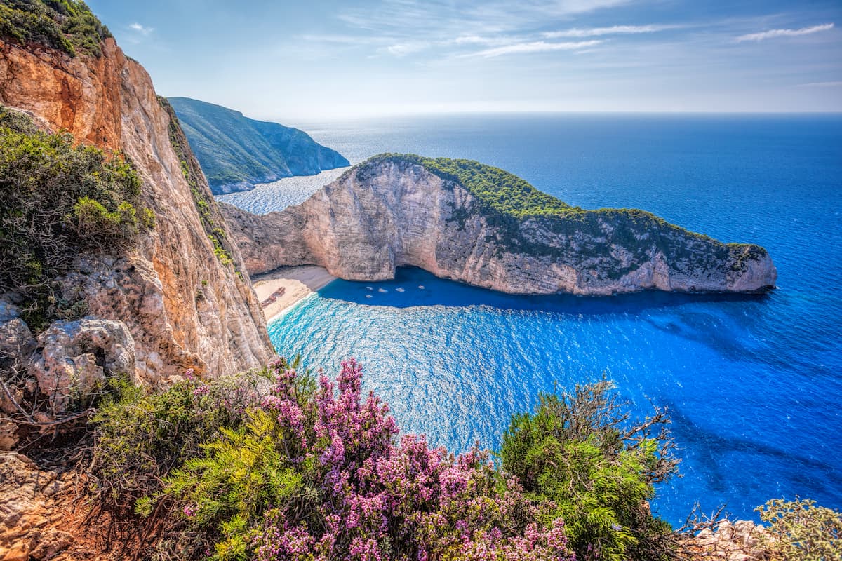 Navagio Beach and Shipwreck bay view point, Zakynthos Island