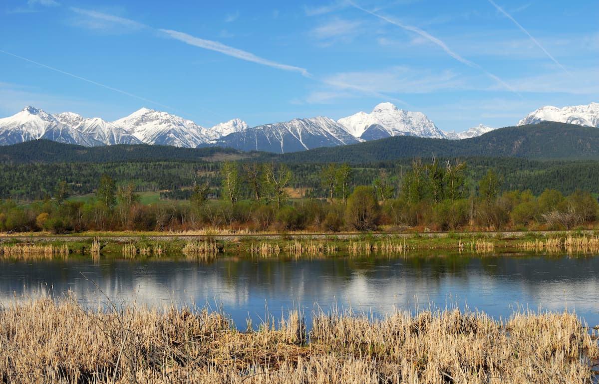 Radium Hot Springs in Kootenay National Park