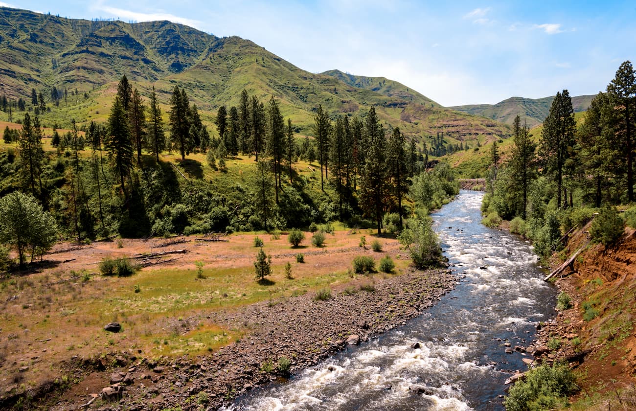 Snake River. Hells Canyon National Recreation Area