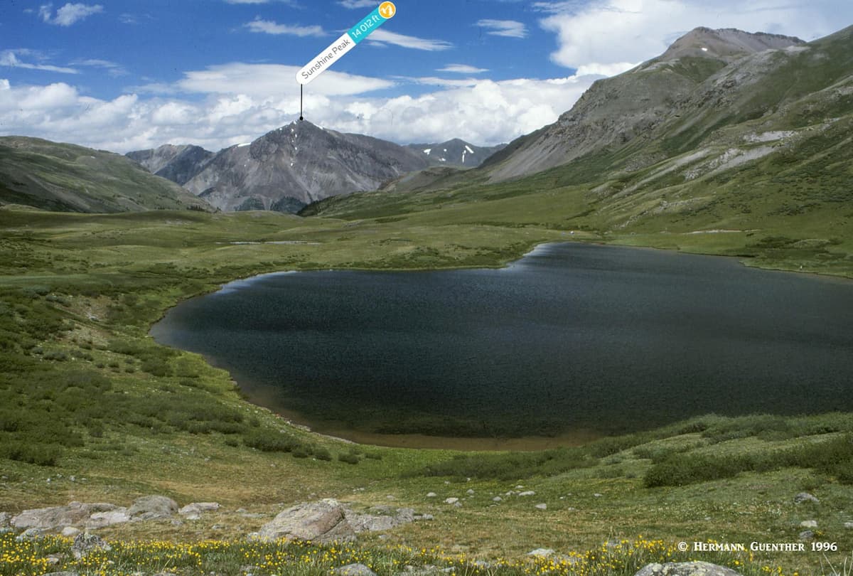 Cataract Lake, Sunshine Peak