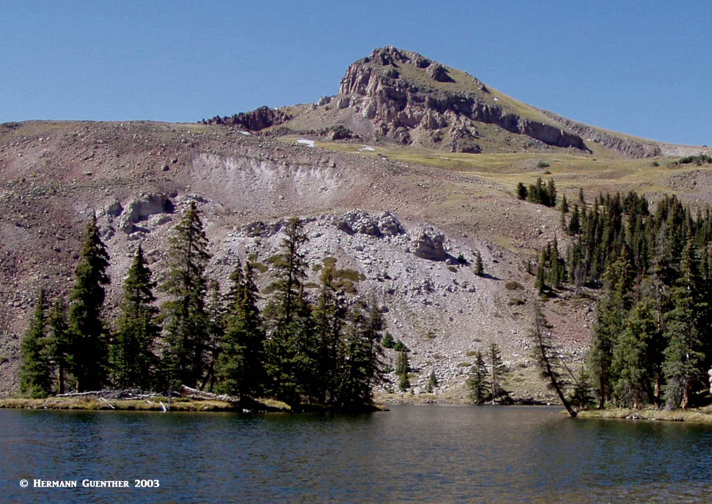 Crystal Lake and Peak