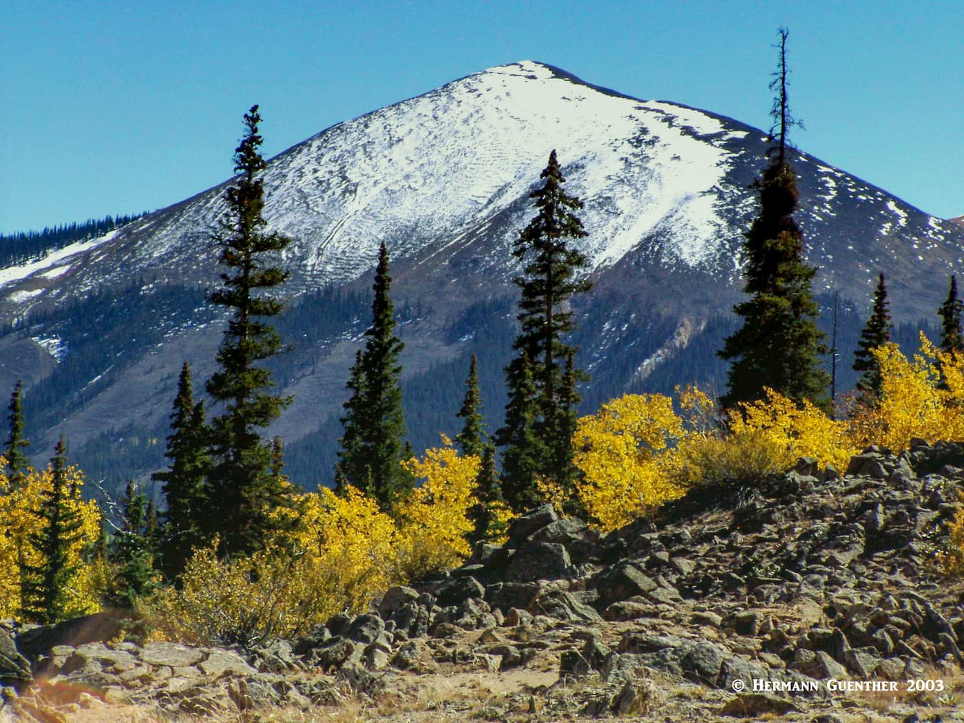 Red Mountain from Crystal Lake Trail
