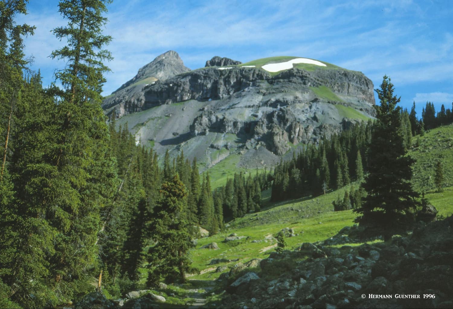 Wetterhorn Peak from Matterhorn Creek Trail