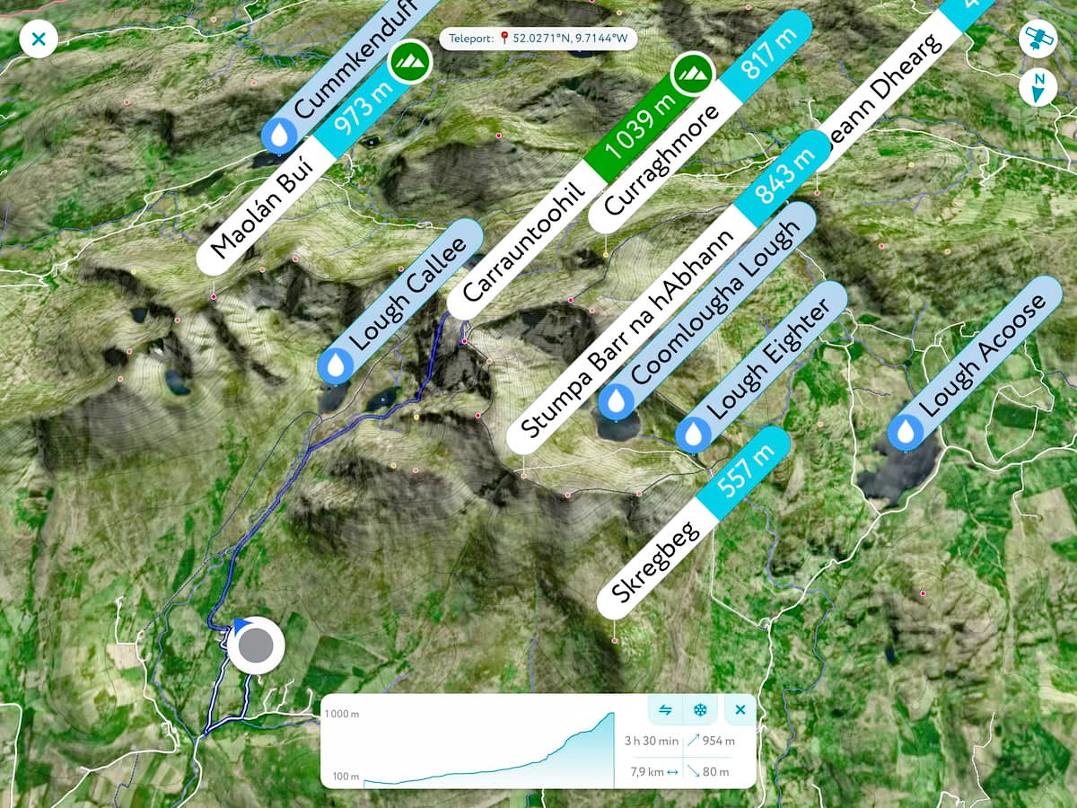 Carrauntoohil PeakVisor