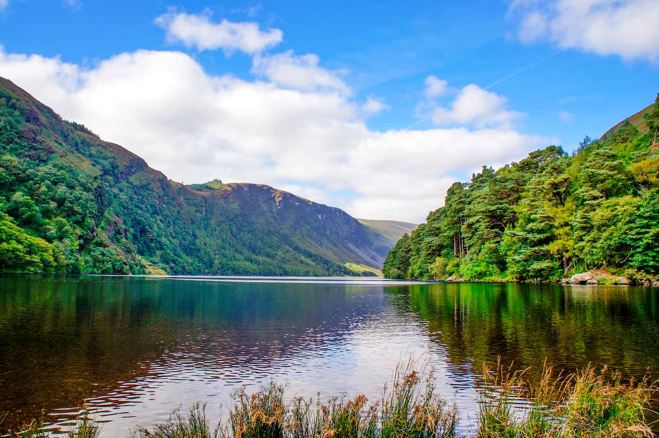 Glendalough Valley. Ireland
