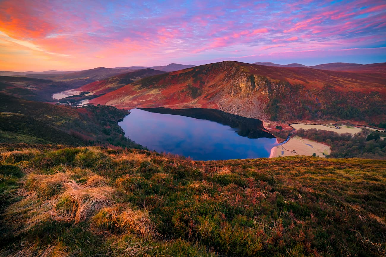 Wicklow Mountains National Park. Ireland
