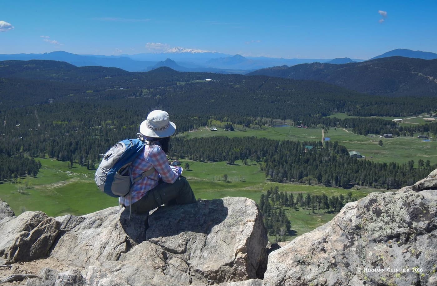 Summit of Legault Mountain, Jefferson County