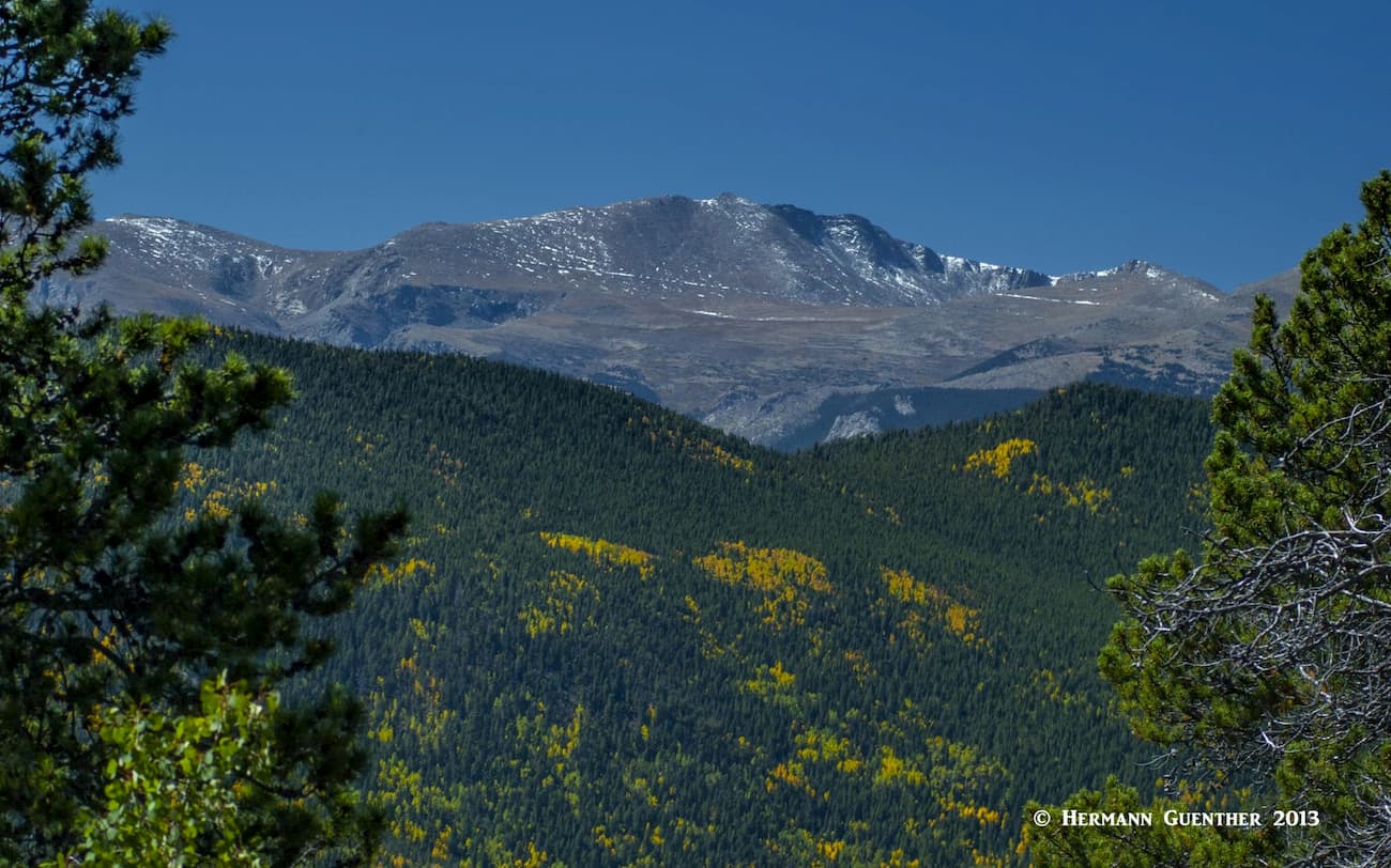 Mount Evans from Summit of Bergen Peak, Jefferson County