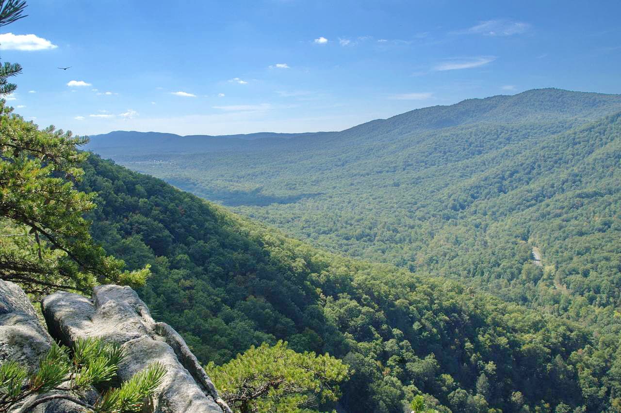 Jefferson National Forest Trail Map