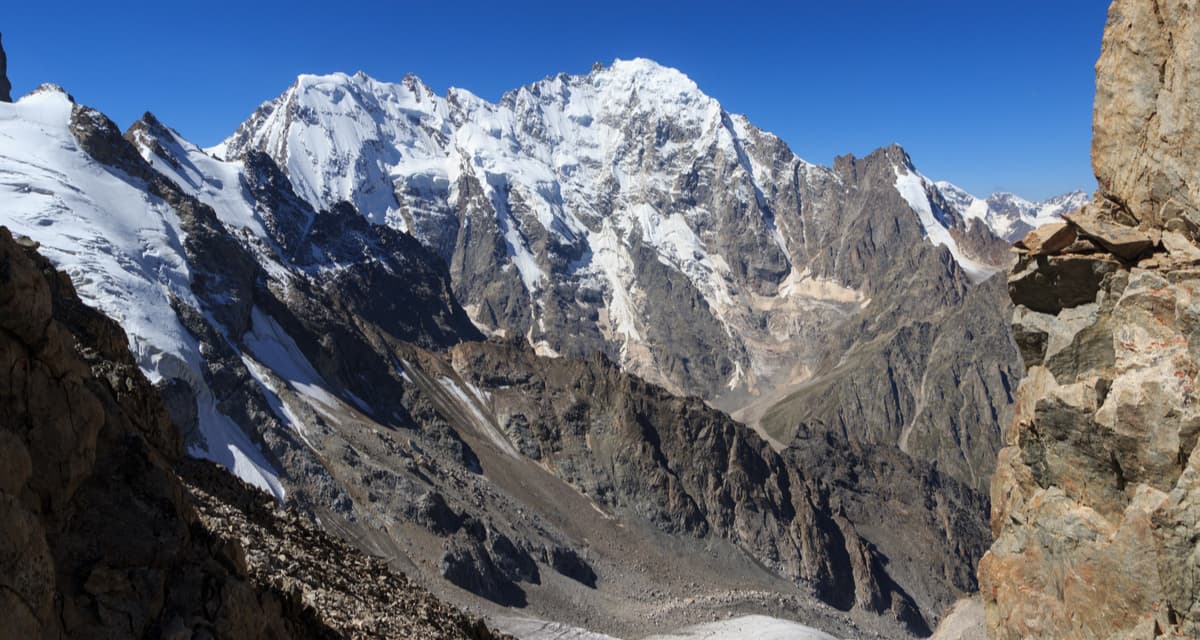 Pushkin Peak. Kabardino-Balkarian Highland State Reserve