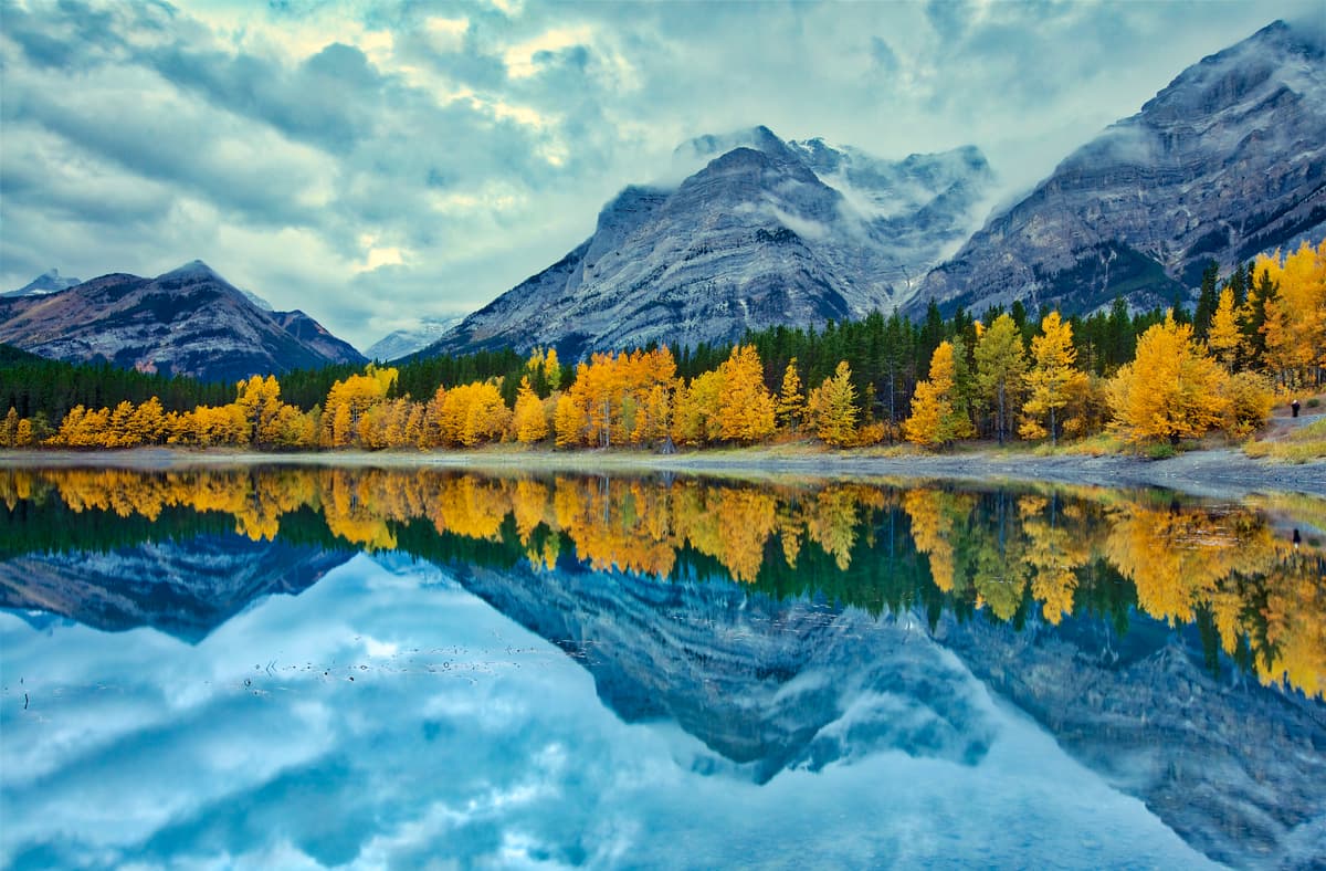 Calgary, Alberta. Kananaskis-Range