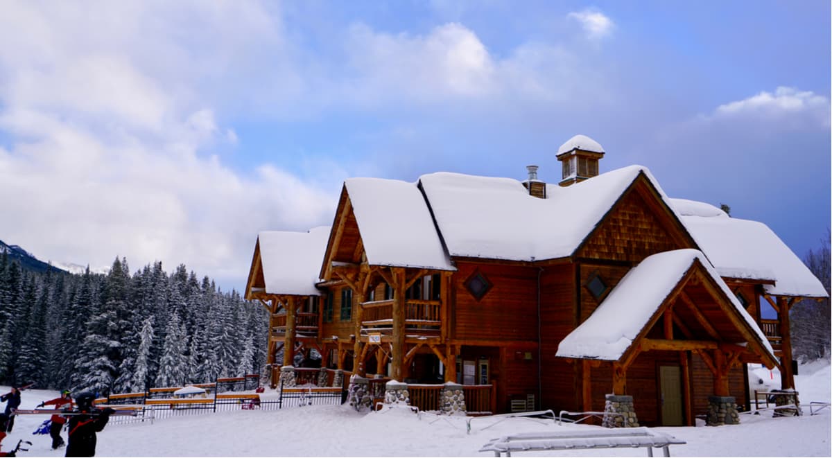 Nakiska Ski Area. Kananaskis-Range