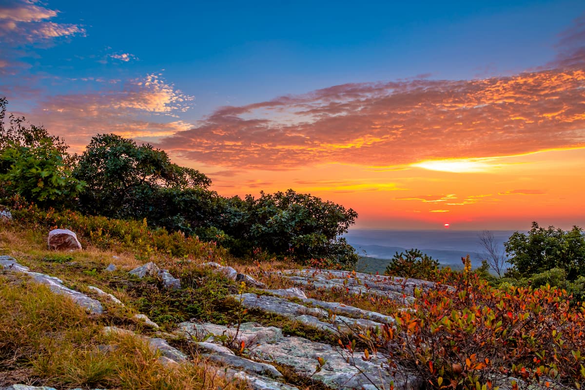 Kittatinny mountains top