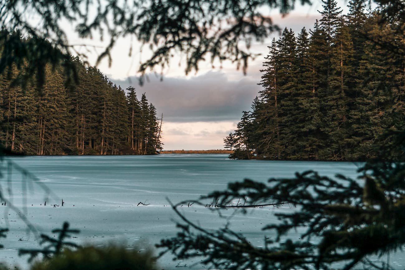 Lake Gertrude. Kodiak Island