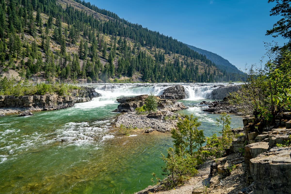 Kootenai National Forest. Kootenai Falls