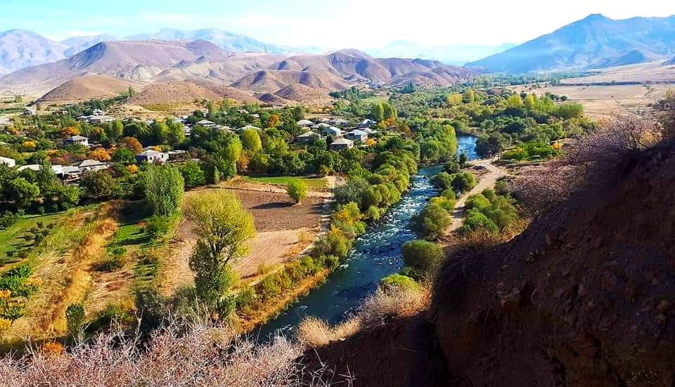 Village on Lake Arpi National Park