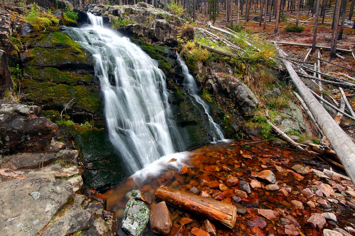 Memorial Falls. Lewis and Clark National Forest