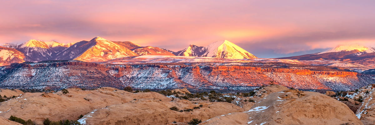 Mount Peale. Manti-La Sal National Forest