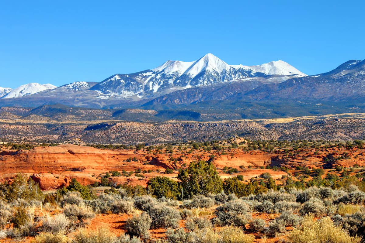 Mount Tukuhnikivatz. Manti-La Sal National Forest