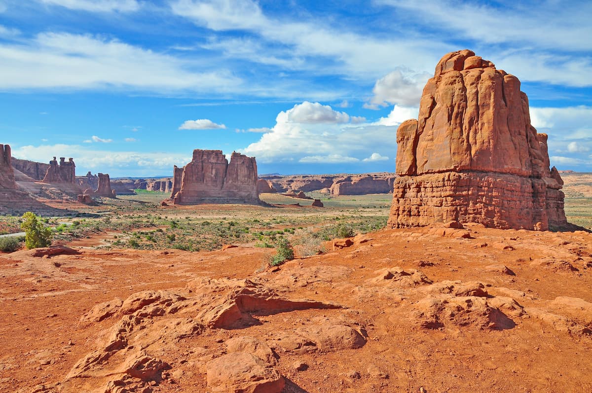 La Sal Mountain ViewPoint, Arch National Park, Moab, Manti-La Sal National Forest. Manti-La Sal National Forest