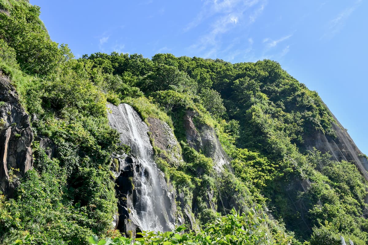 Hakugin falls, Ishikari Hokkaido Japan