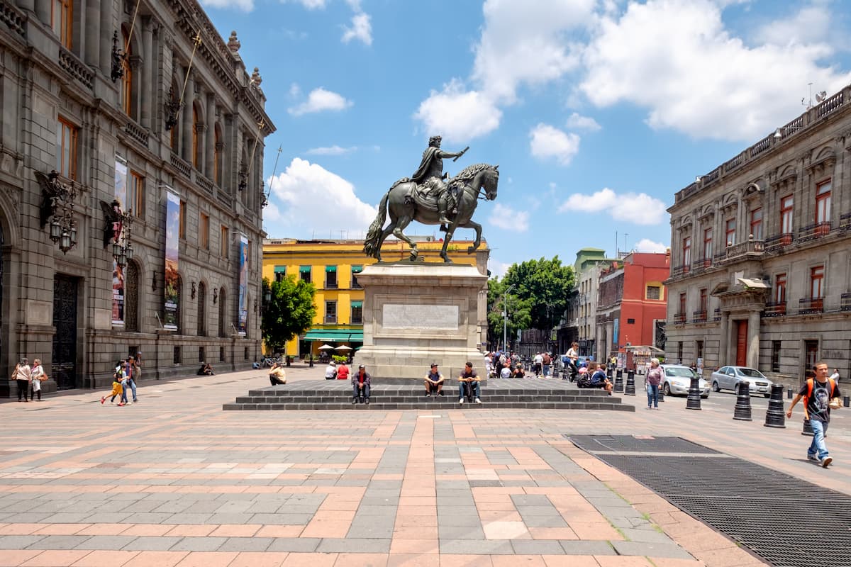 Historical center of Mexico city