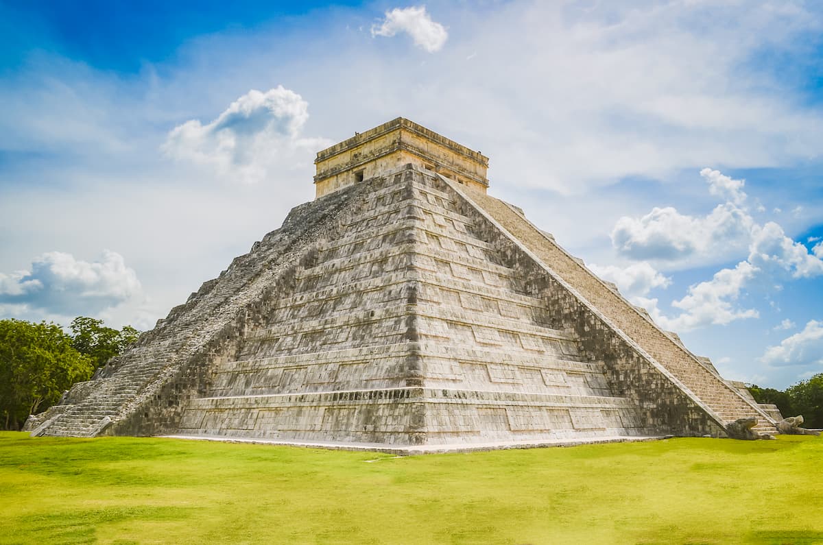 Maya Pyramid, Chichen-Itza, Mexico