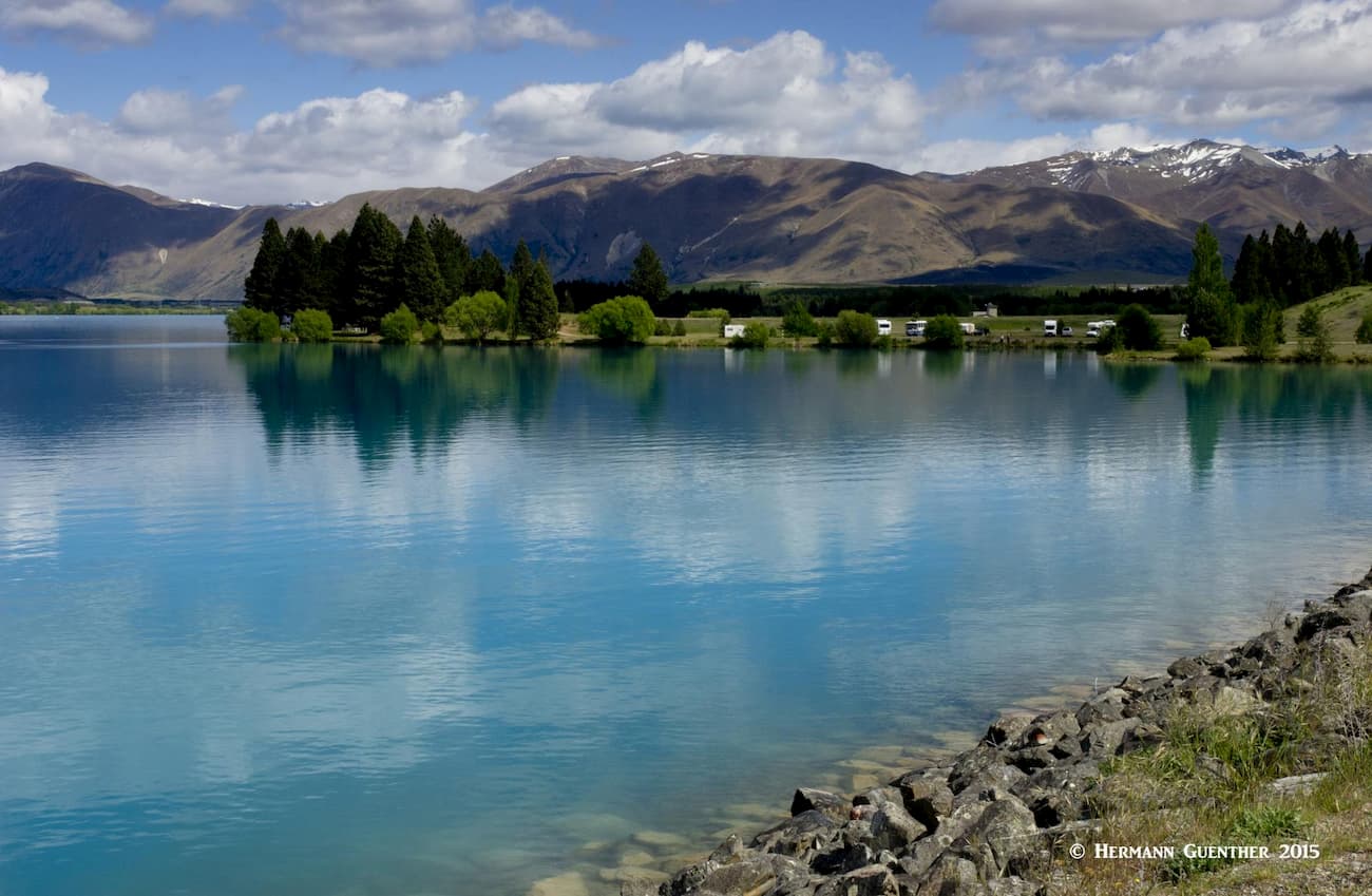 Mount Cook. Twizel - Lake Ruataniwha