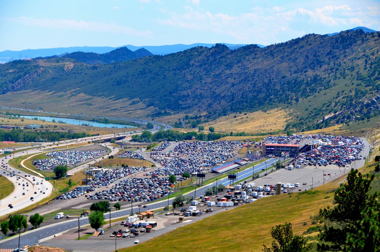 Bandimere Speedway. Mount Falcon Park