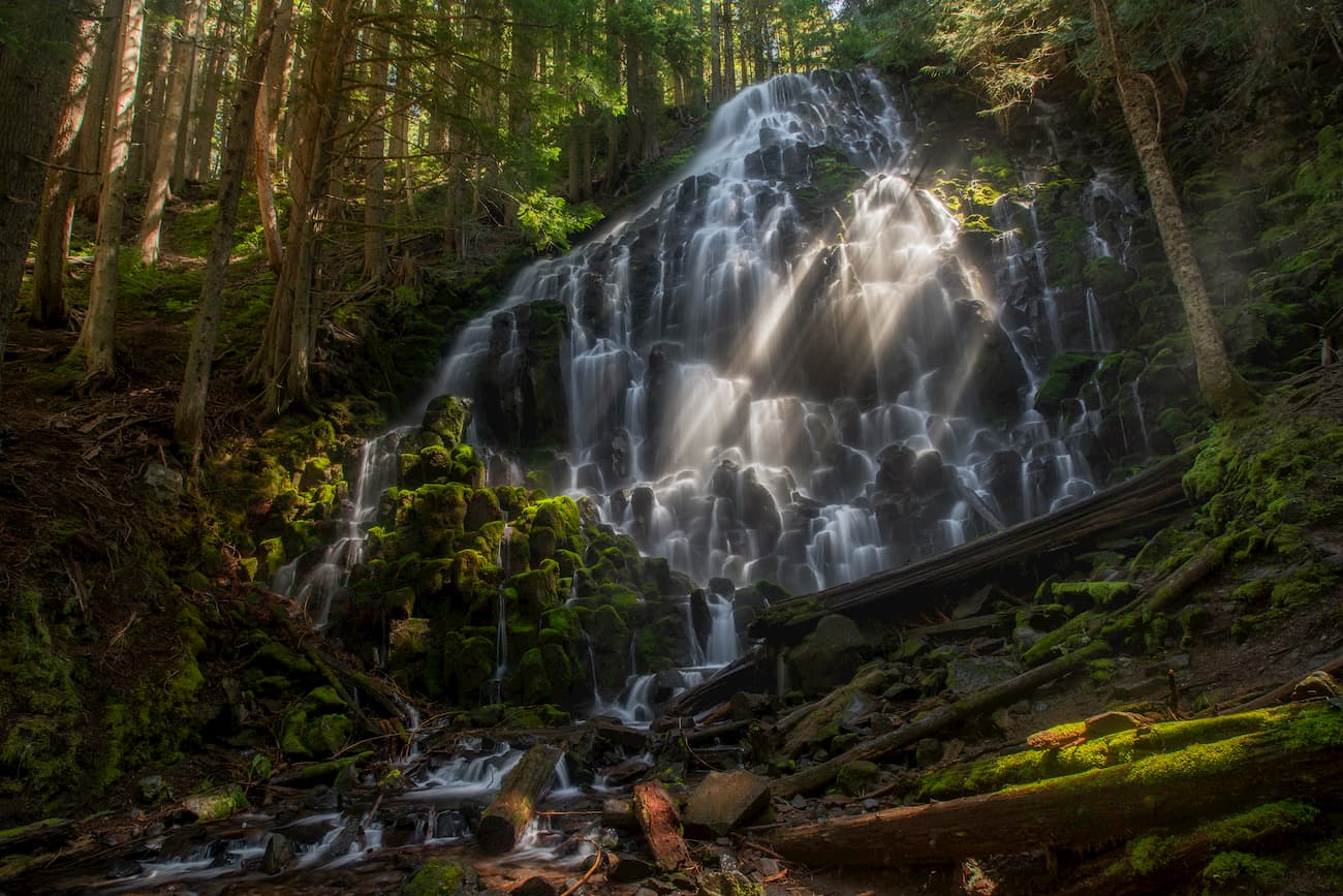 Ramona Falls. Mount Hood Wilderness
