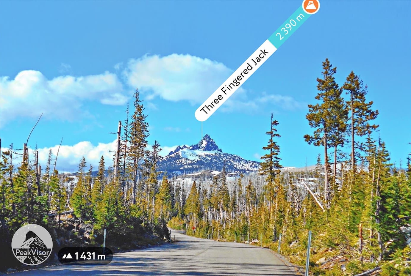 Three Fingered Jack Loop. Mount Jefferson Wilderness