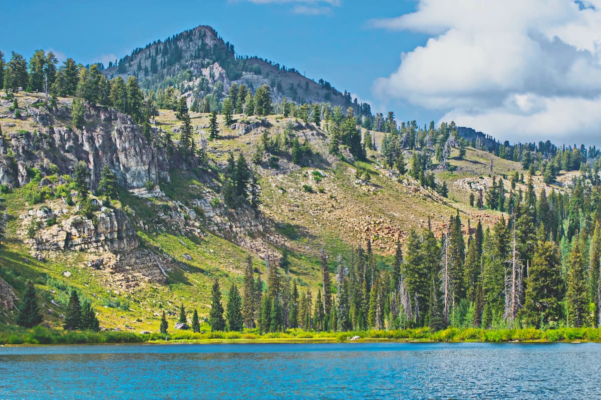 Tony Grove Lake. Mt. Naomi Wilderness Area 