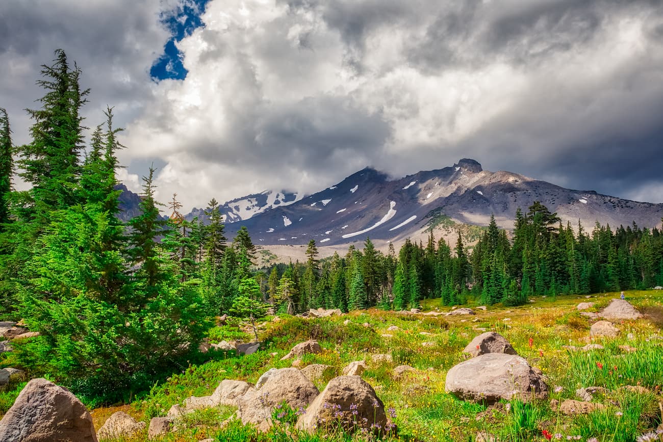 Avalanche Gulch. Mount Shasta Wilderness