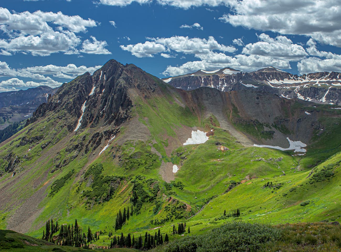 Stony Mountain, Upper Yankee Boy Basin outside of Ouray