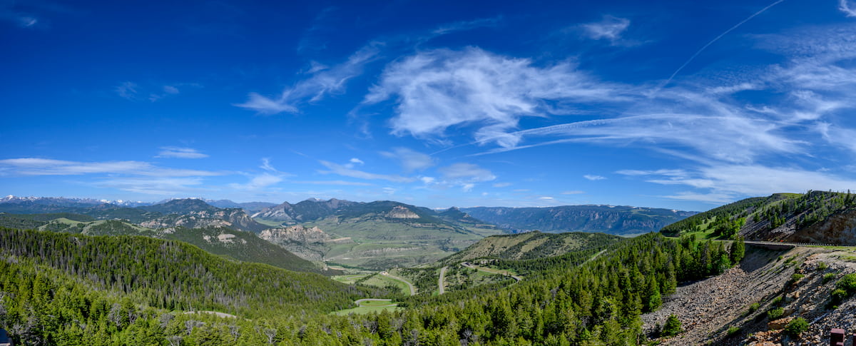 Dead Indian pass. North Absaroka Wilderness Area