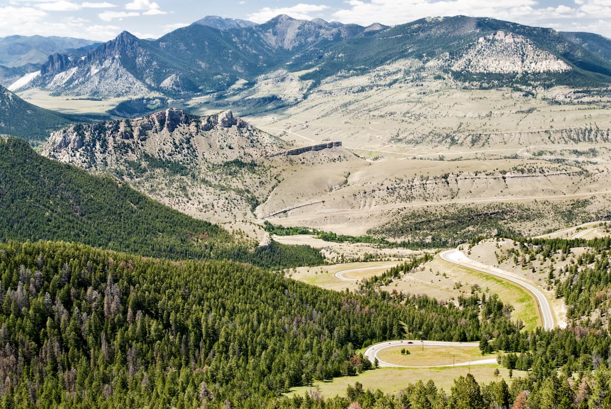 Dead Indian pass. North Absaroka Wilderness Area