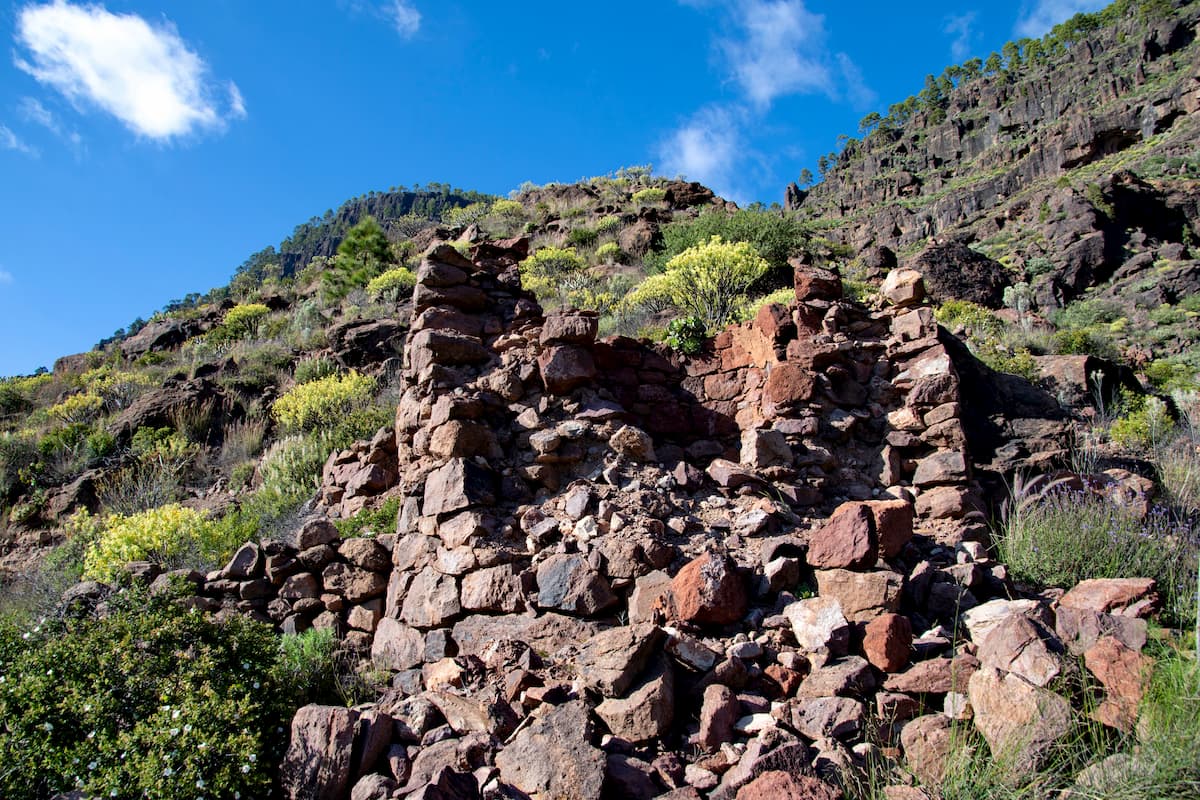 Brea oven in Tasarte in La Aldea de San Nicolas-Gran Canaria