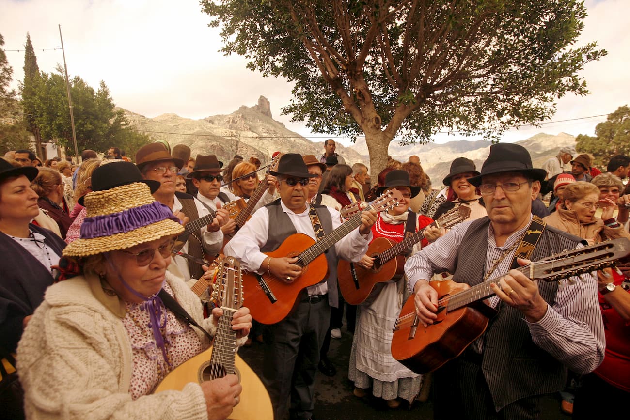 Traditions is the town of Tejeda