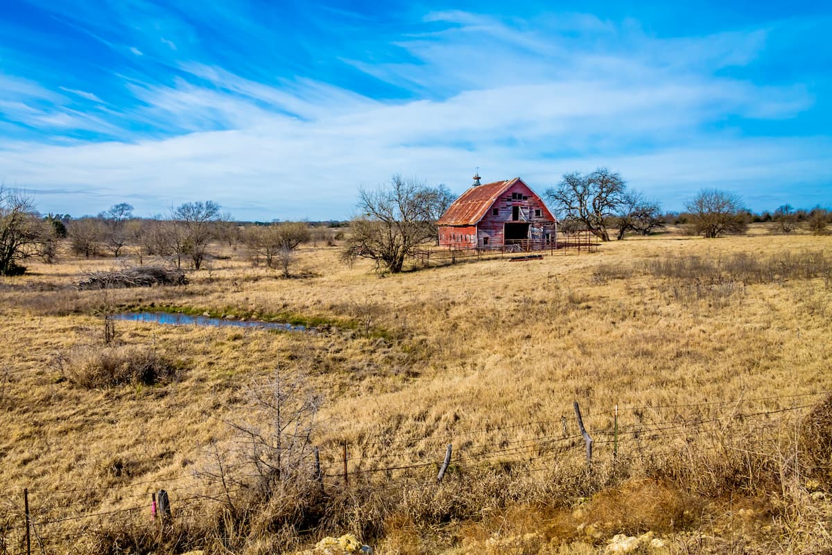 Rural Oklahoma Farmland, Oklahoma