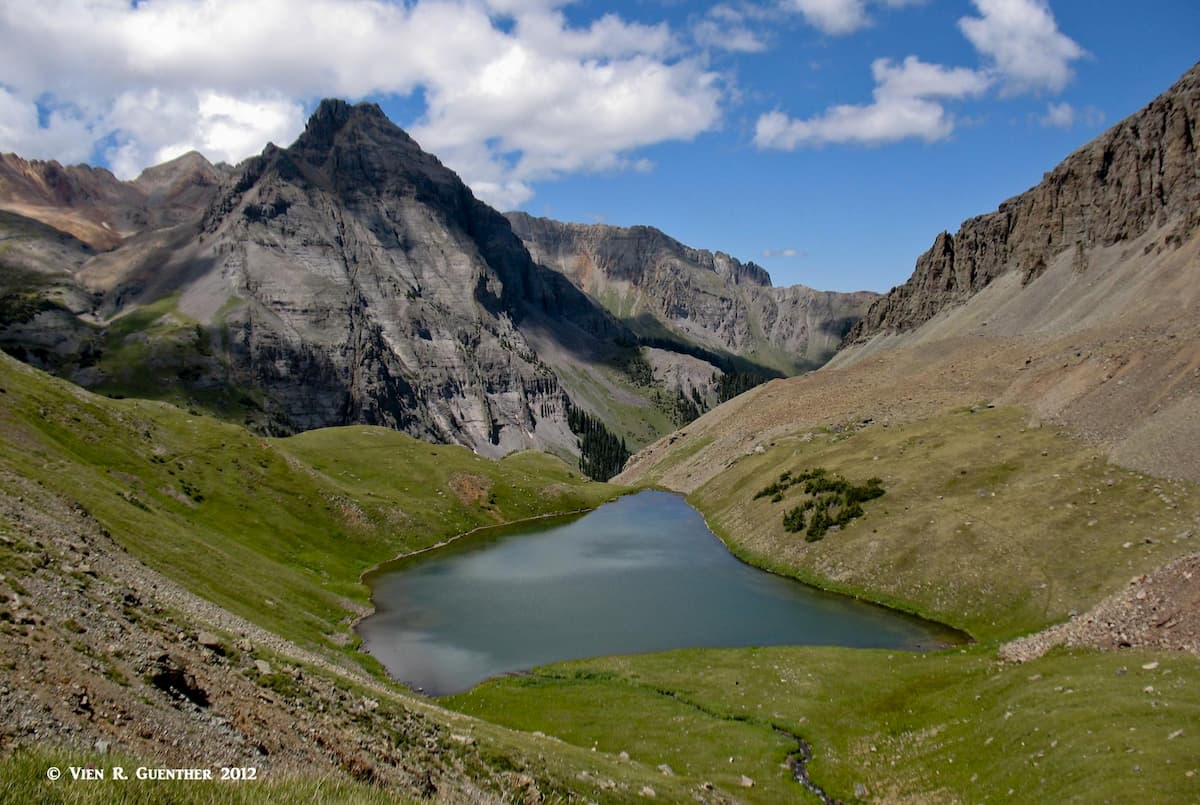 Middle Blue Lake, Wolcott Mountain, Ouray