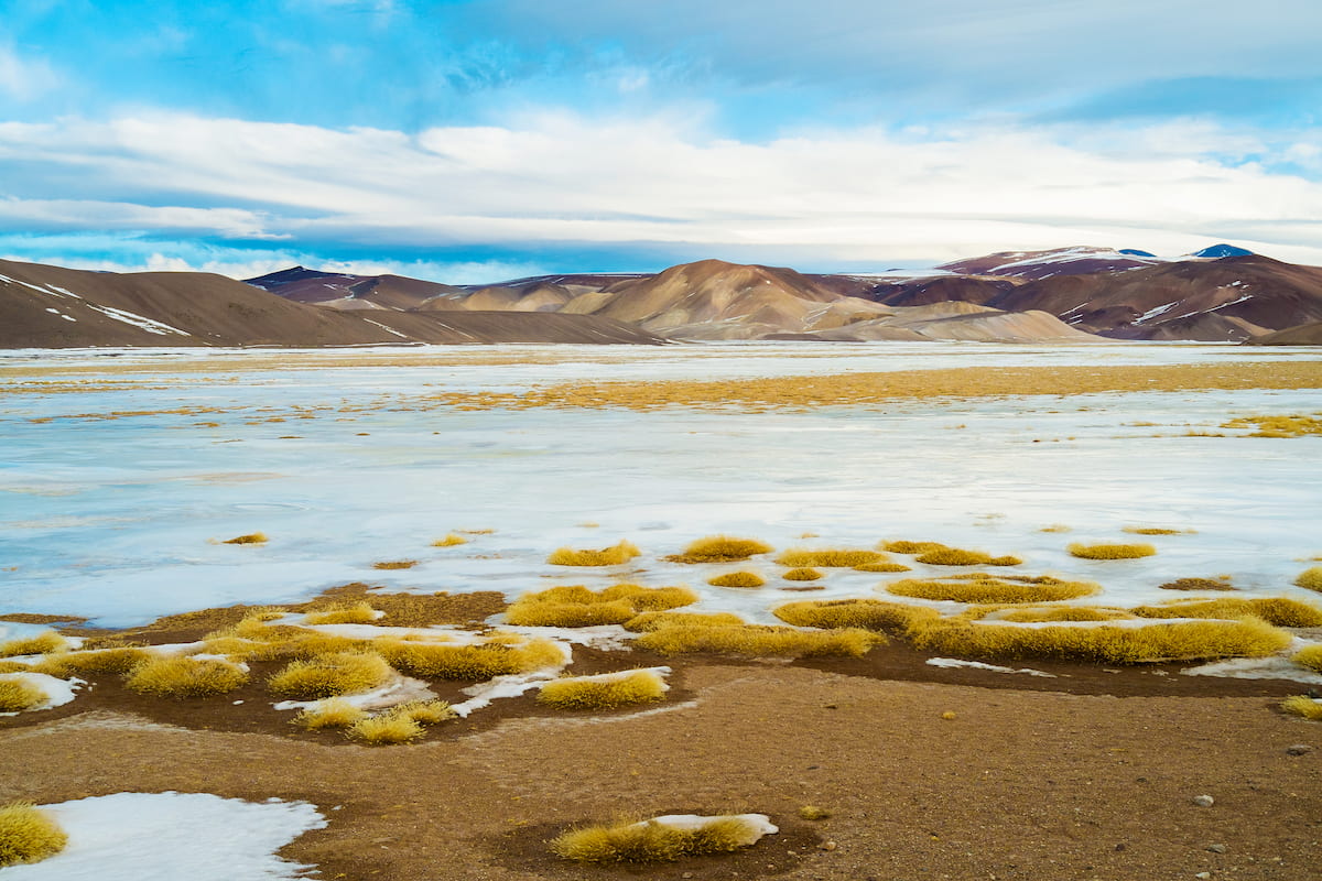 Landscape in Parque Nacional Nevado Tres Cruces