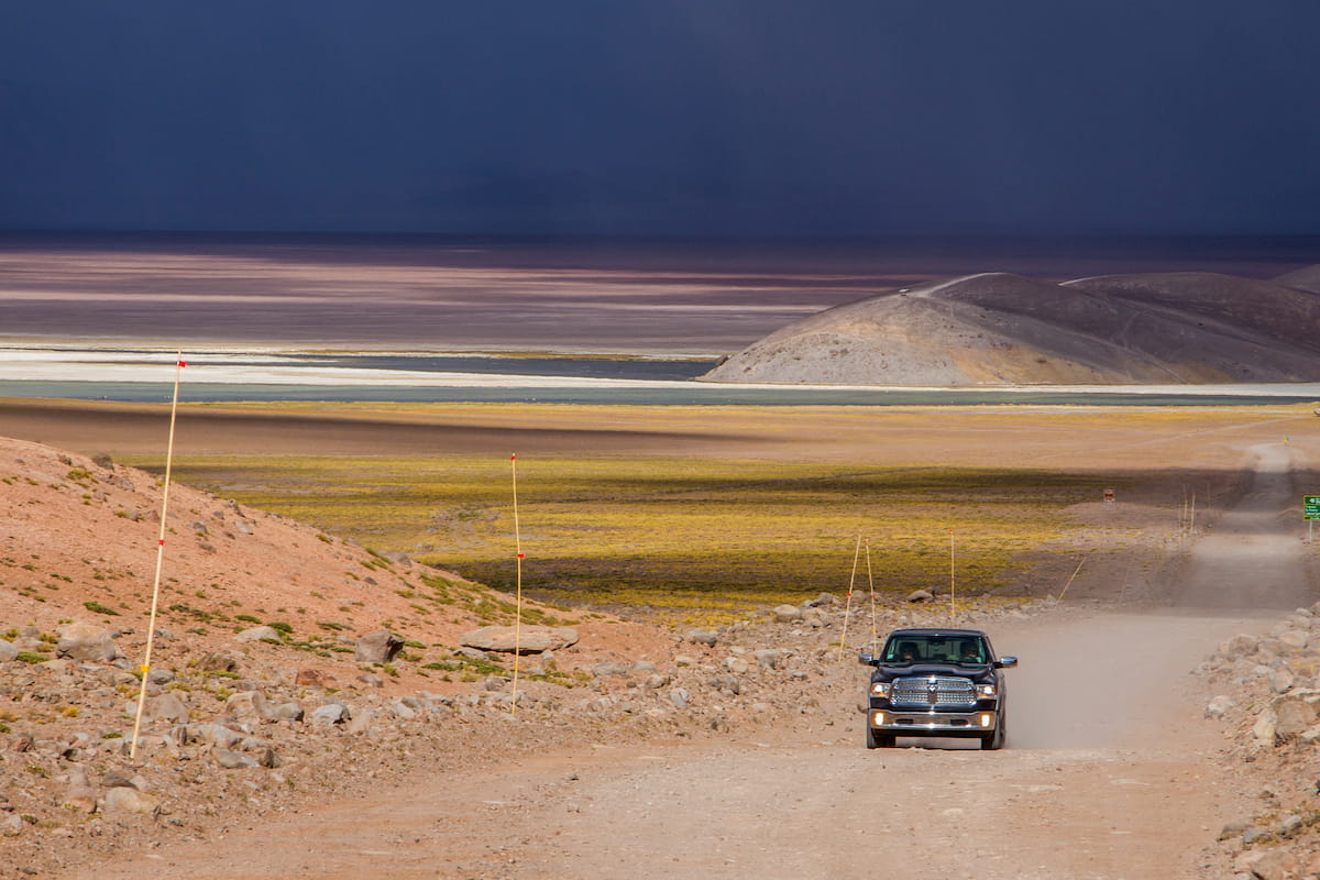 Road in Parque Nacional Nevado Tres Cruces