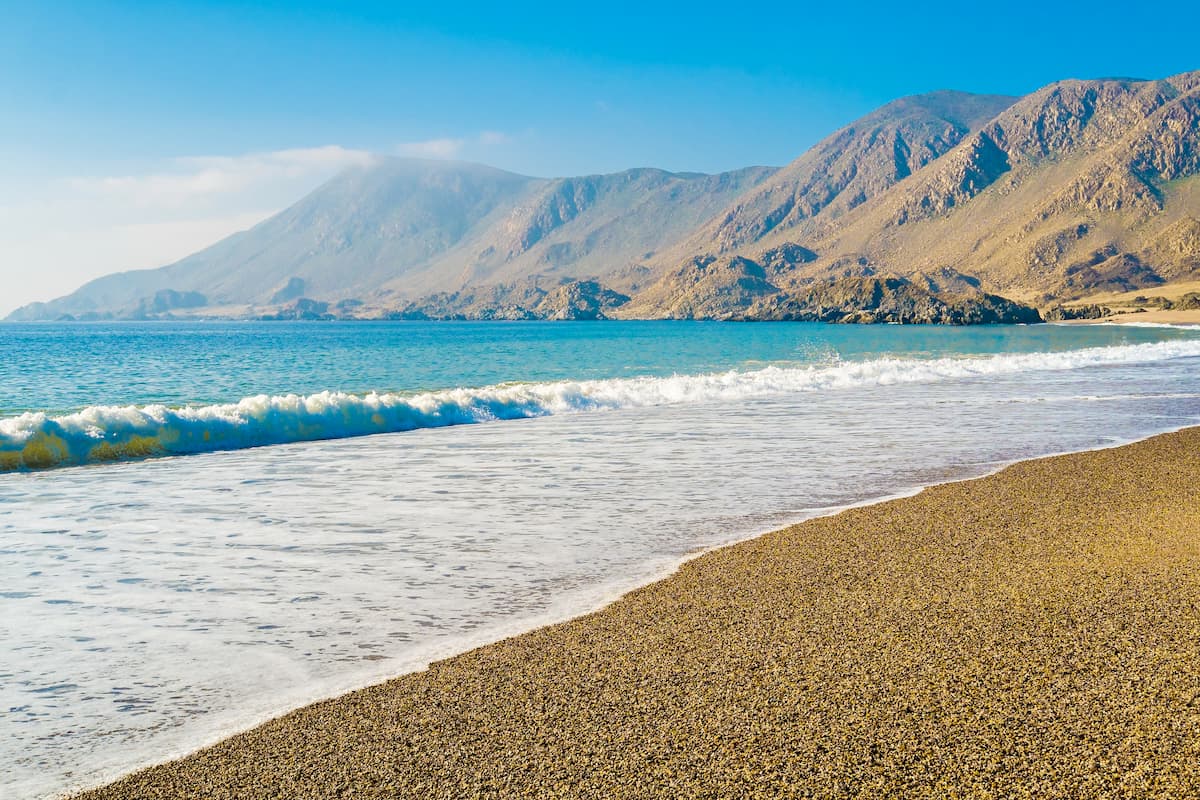 Beach in Parque Nacional Pan de Azucar, Chile, Chile