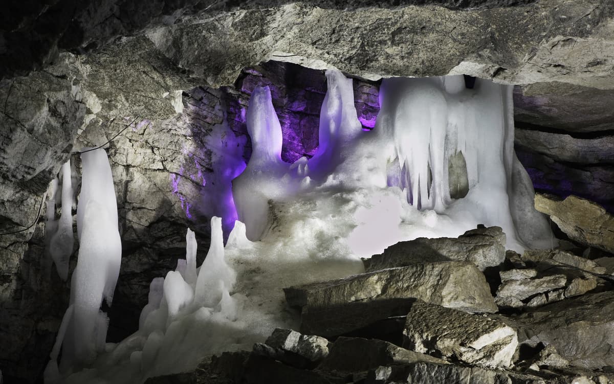 The Kungur Ice Cave