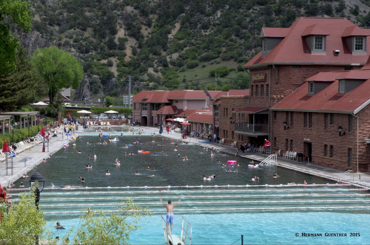 Glenwood Hot Springs Resort. Pitkin County