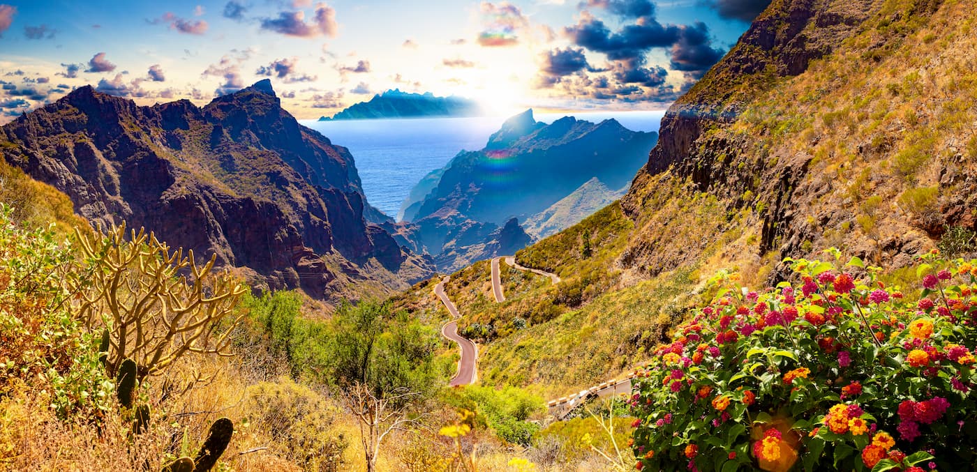 Masca valley. Tenerife)