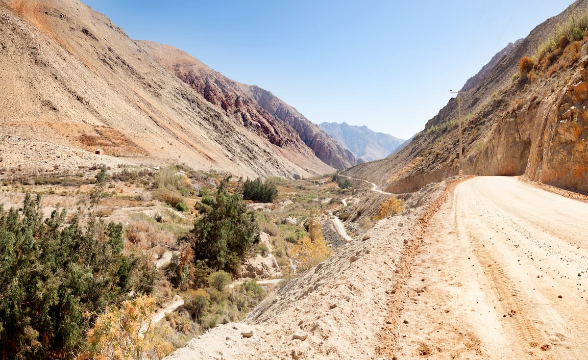 Elqui valley. The Region de Coquimbo, Chile
