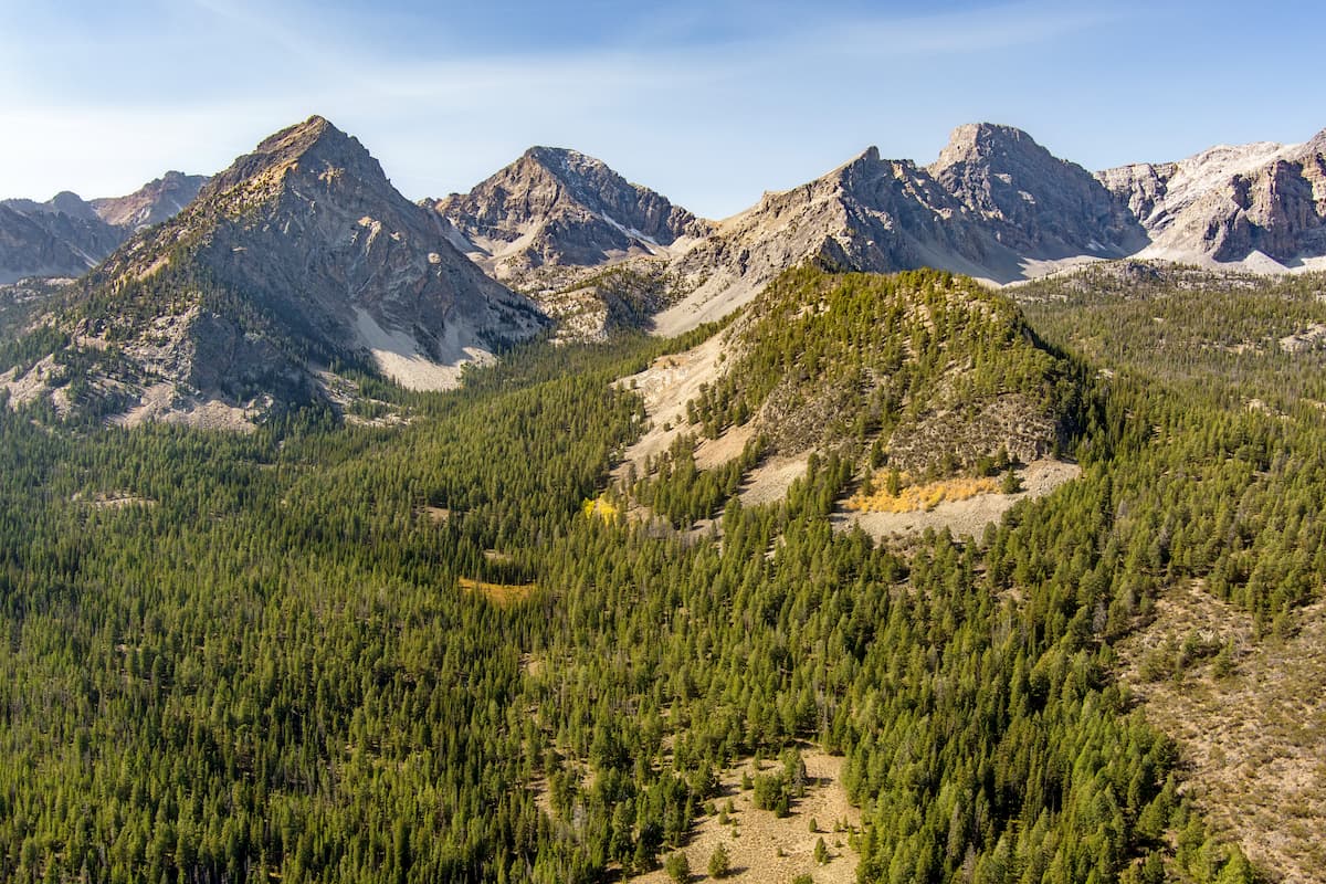 Lost River Range, in the  Salmon-Challis National Forest